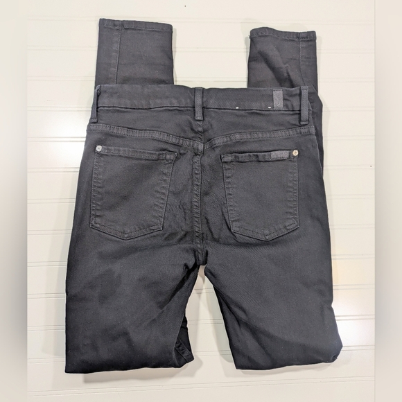 7 FAM Black the High Waist Skinny Jeans - Picture 3 of 5